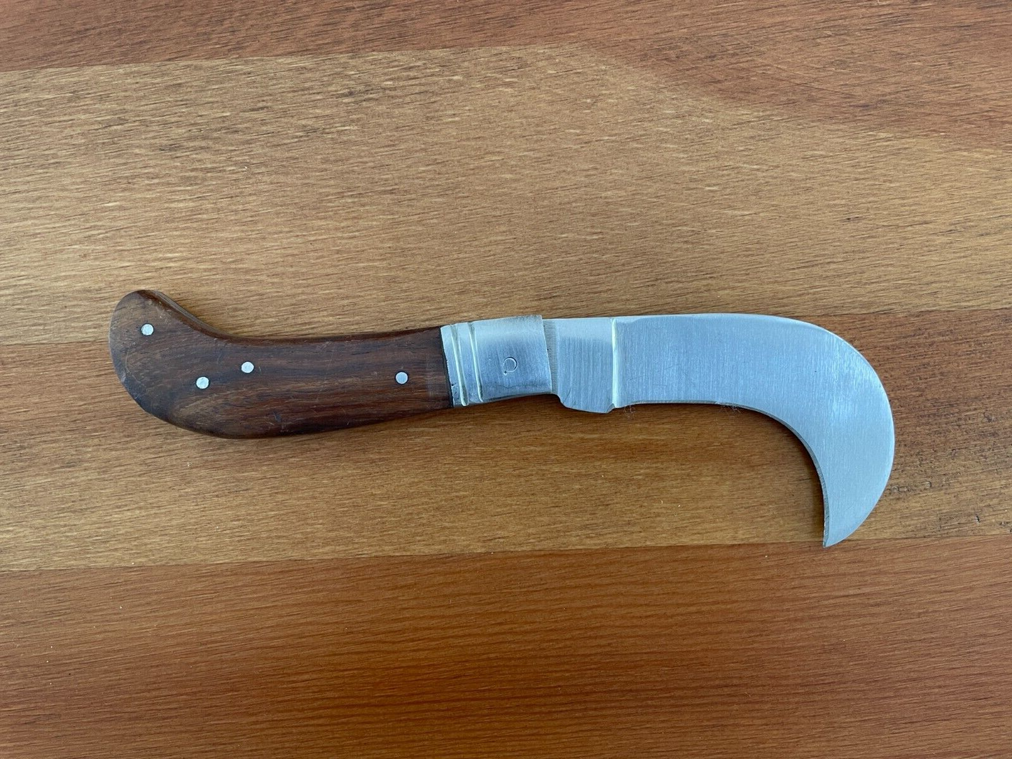 Hawkbill Skinning Tranchete Pocket Knife Stainless Blade 2.3" - From Spain