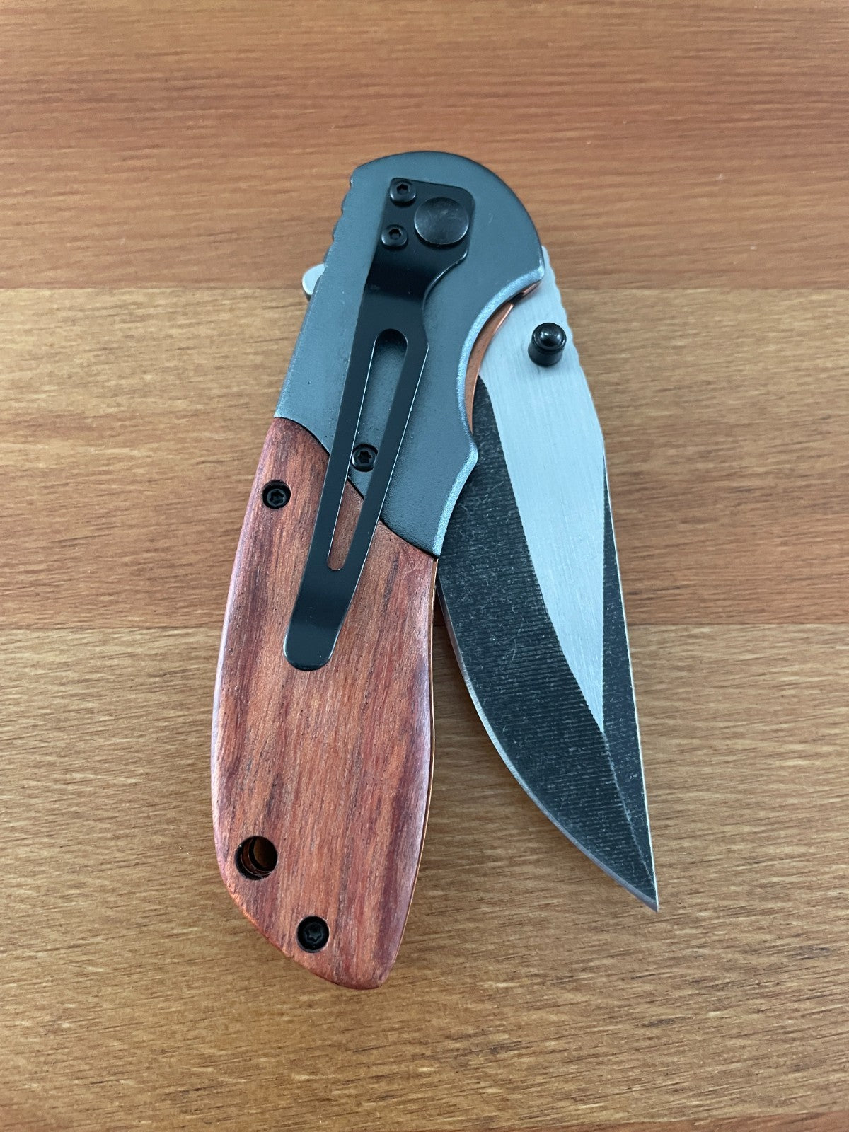 3.5" 420 Stain Steel Blade Pocket Knife Navaja Pocket Clip Assisted Opening