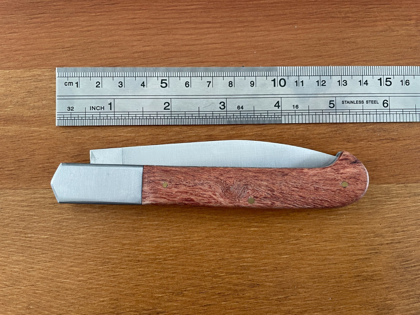 4.2" Navaja Girodia Stainless Steel Blade Wood Handle Slipjoint Made in Spain