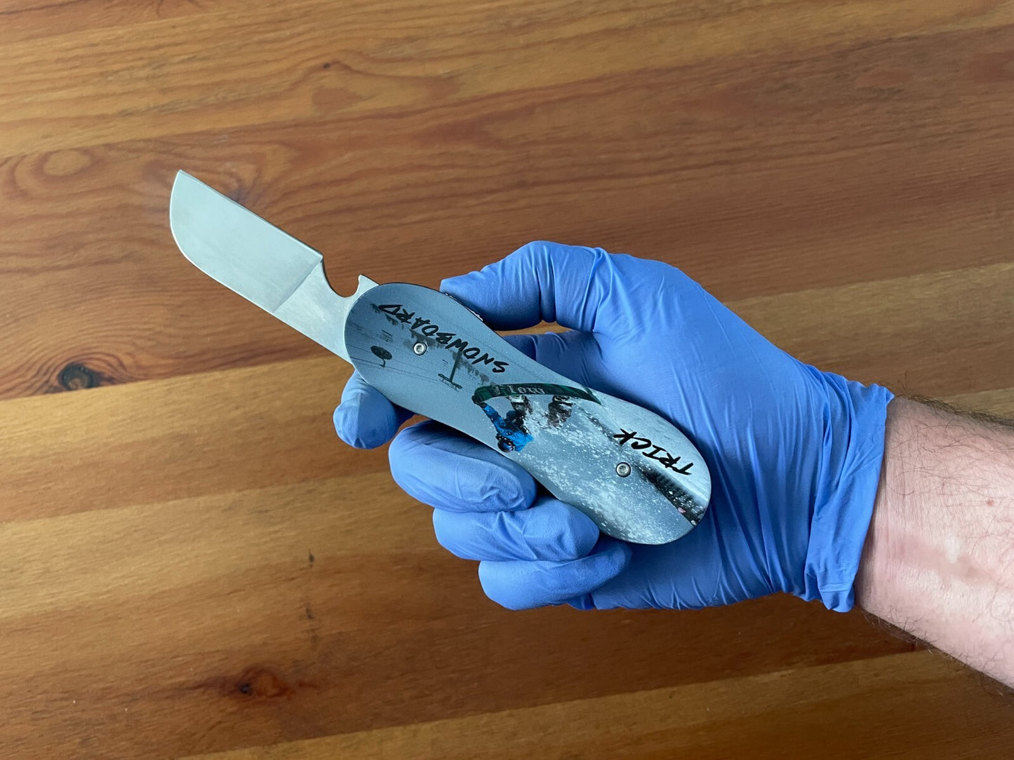 3.14 in. 420 Steel Navaja Snowboard Pocket Knife Bottle Opener Liner Lock