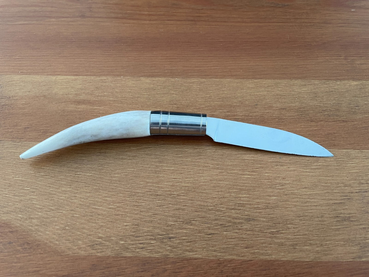3.15" 420 Steel Navaja Gallega Tramuntana Knives Polished Staghorn Handle