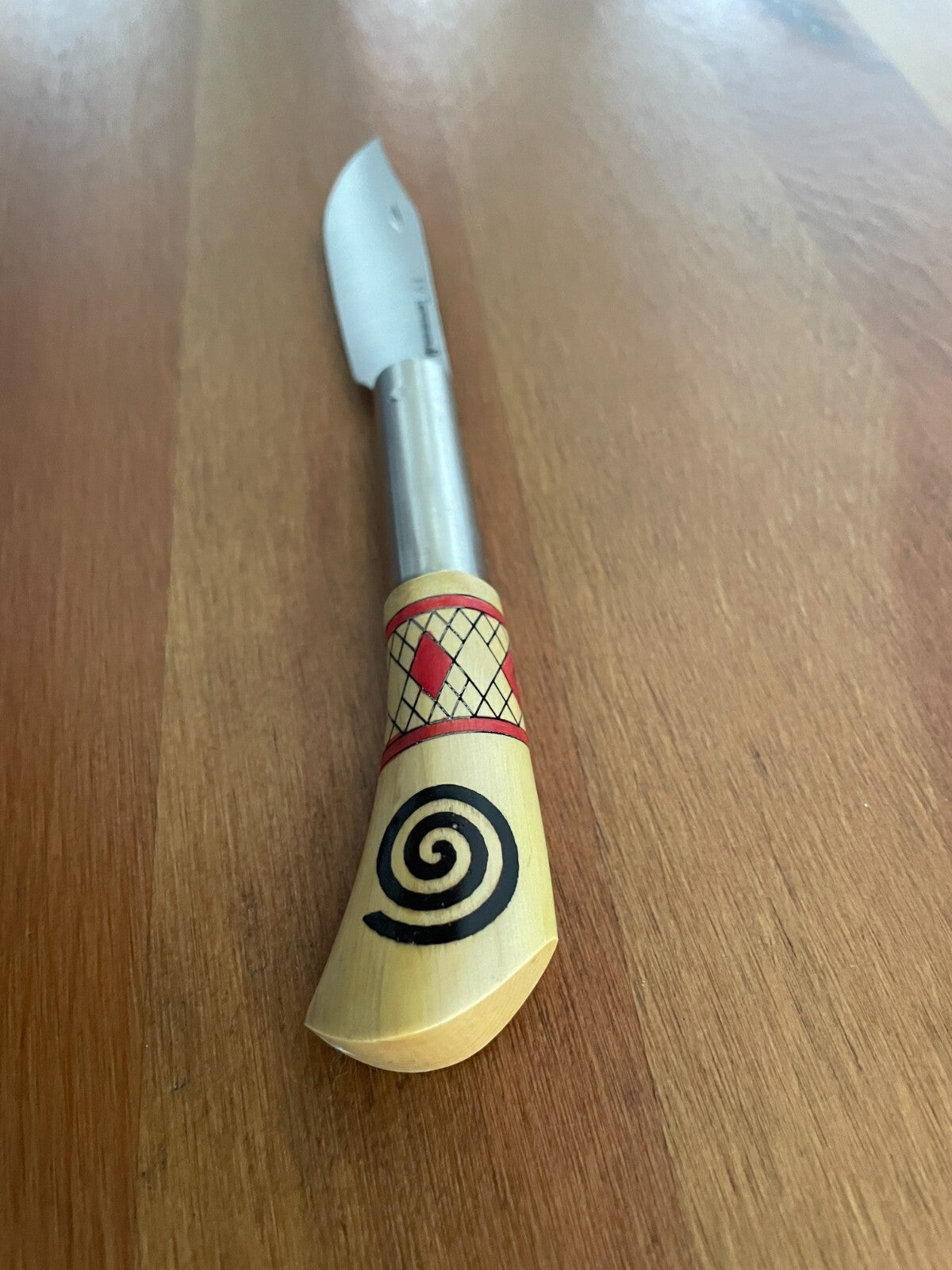 3.14" FV Taramundi Navaja Pocket Knife Made in Asturias Decorated Wood Handle