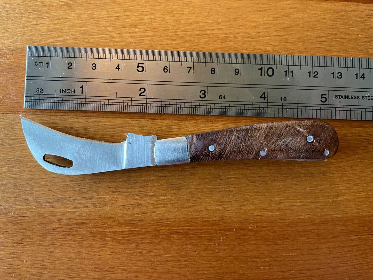 2" Mini Hawkbill Tranchete Navaja Pocket Knife From Spain / USA Seller