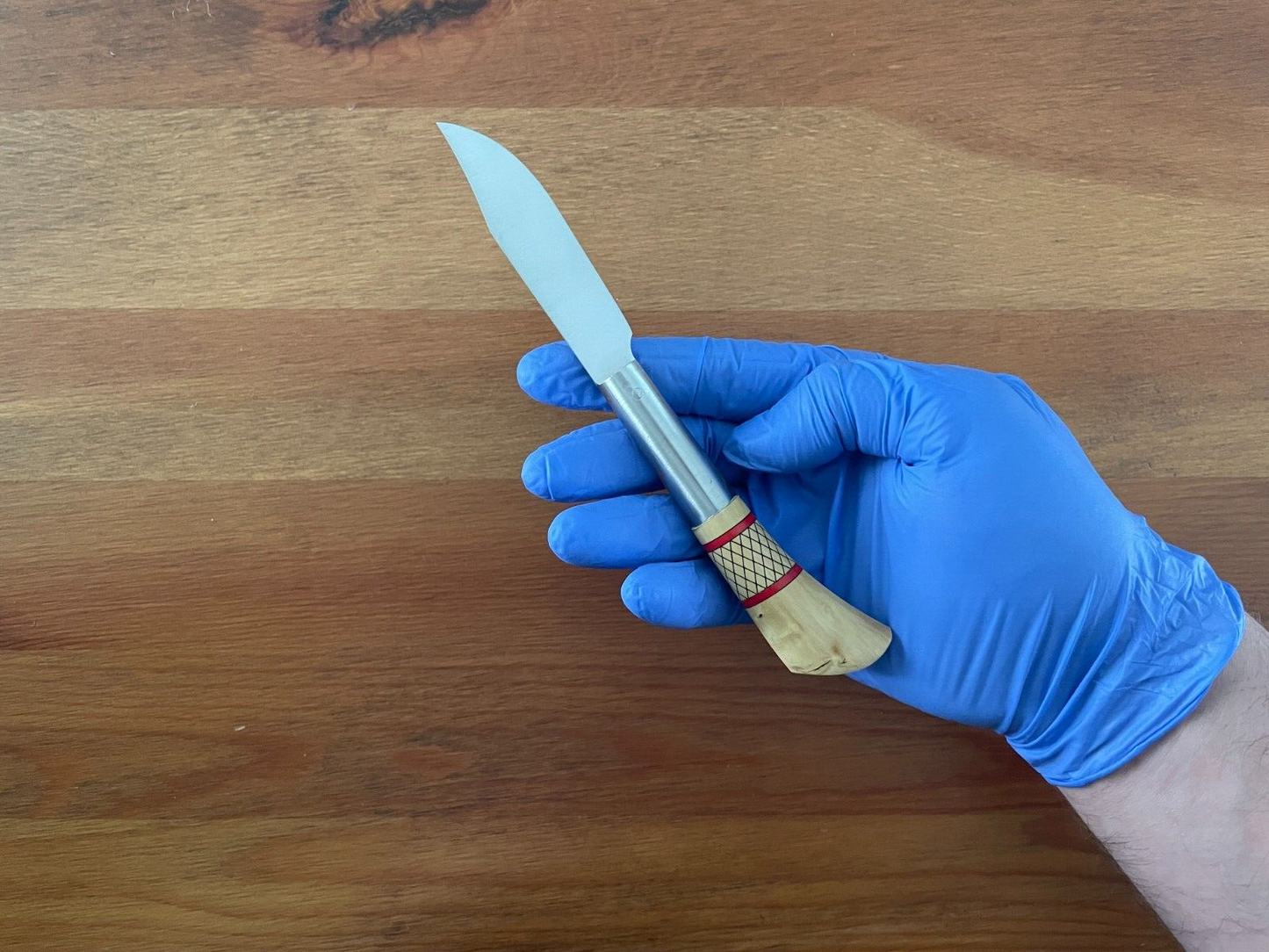 3.14” FV Taramundi Navaja Pocket Knife Made in Asturias Decorated Wood Handle