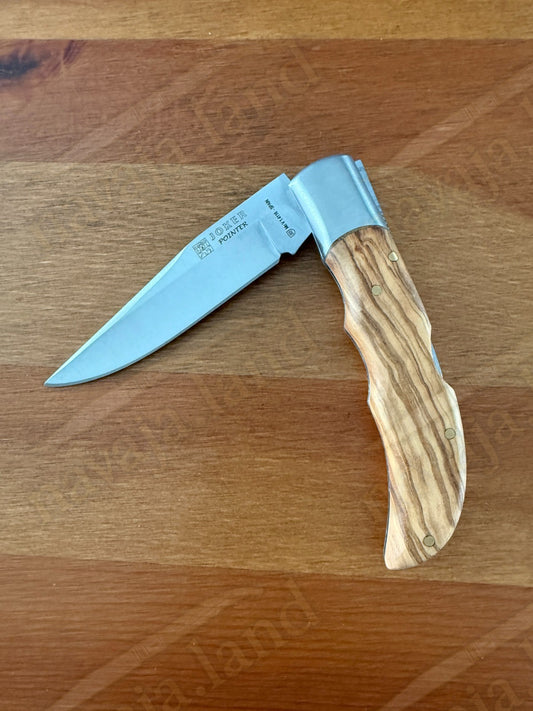 3.54” Joker Pointer Camping Folding Knife (Olive Wood Handle) From Spain