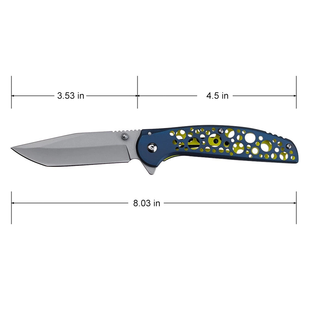 3.53 inch MTech USA Spring Assisted Folding Pocket Knife Frame Lock