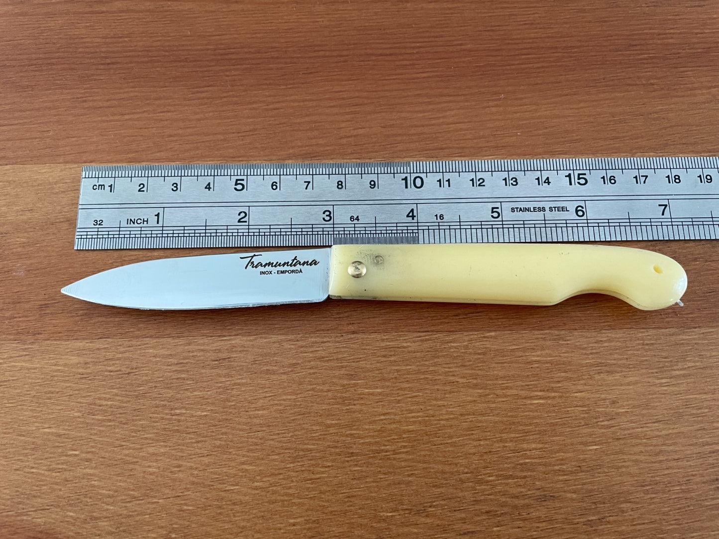 2.95" 420 Stainless Steel Sword Point Tramuntana Pocket Knife From Spain
