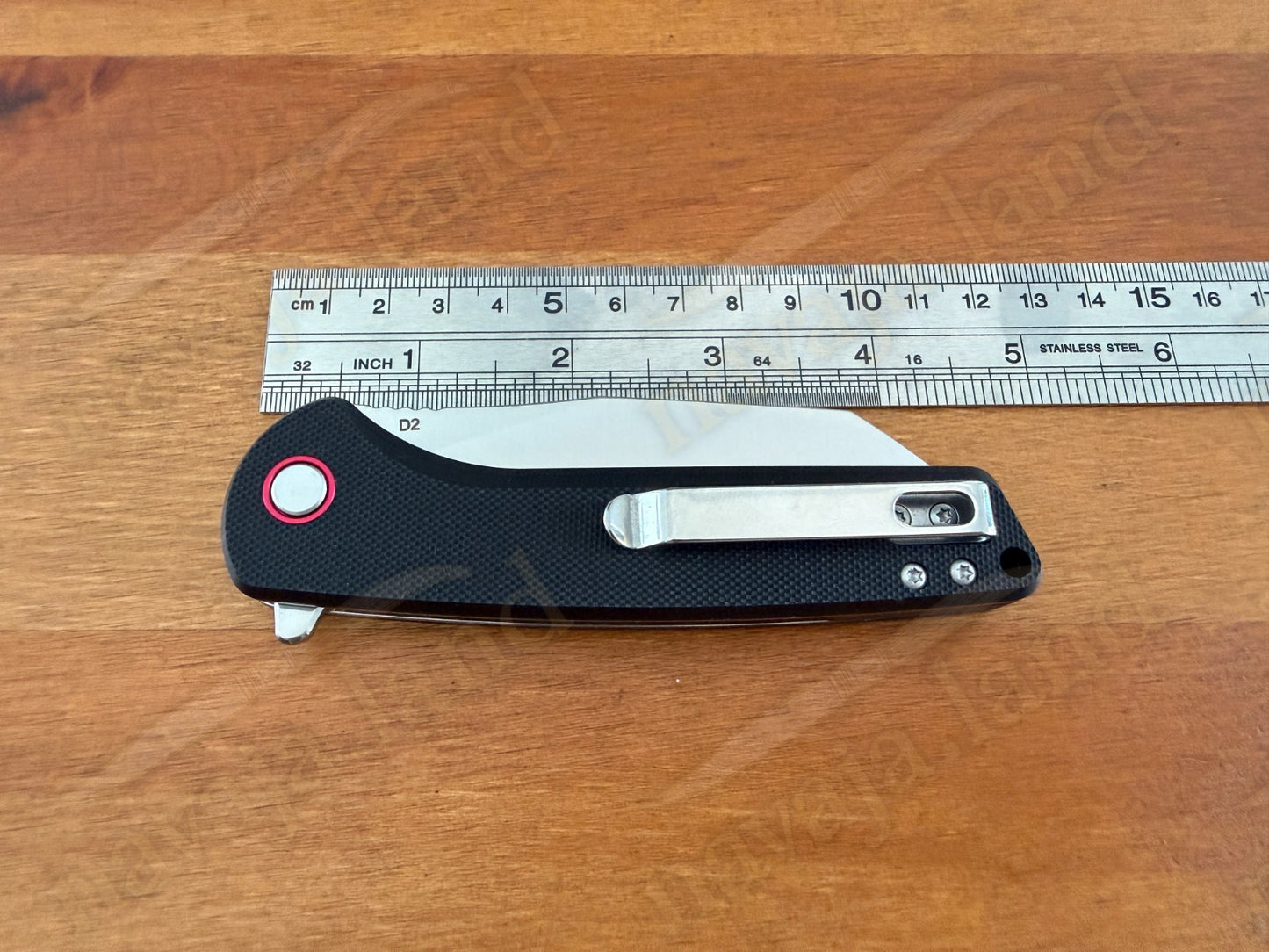 Folding Knife Carbon Fiber & G10 Handle - D2 Steel - 3.5" Blade Presentation Box
