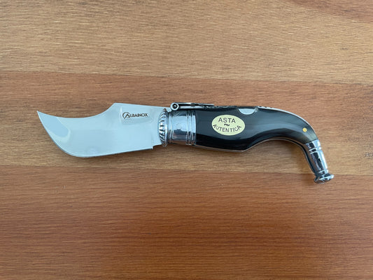 2.55” Spanish Navaja Capaora Pocket Knife Genuine Bullhorn Scales - USA seller