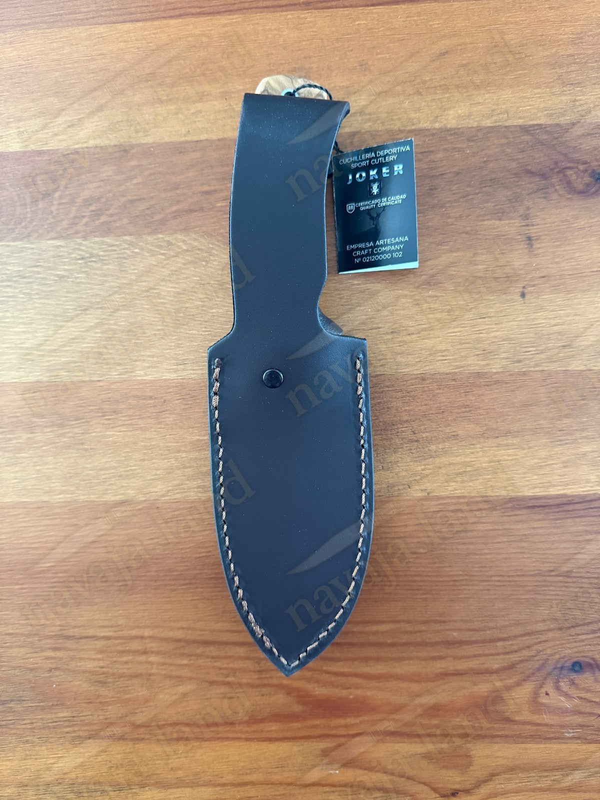 Joker OSO-D Skinning Knife 4.72” MOVA Blade | Olive Wood Handle | Made in Spain
