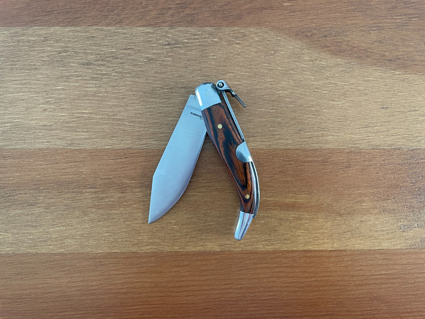 2.7" Spanish Navaja Teja Pastora Pocket Knife Carbon Steel from Spain - Ships US