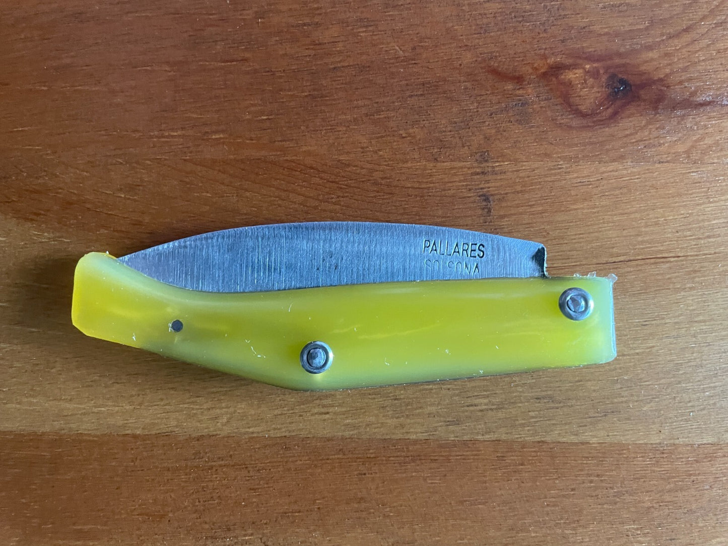 Pallares Solsona Pocket Knife Cabon Steel 4" / 10 cm Imported from Spain New
