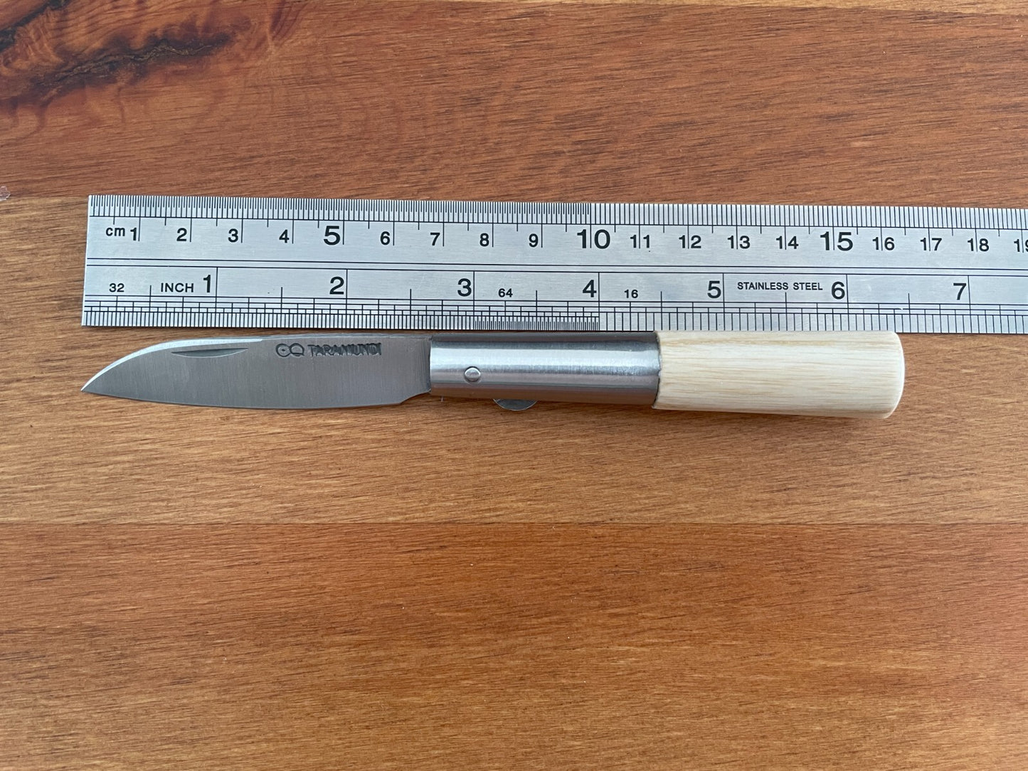 2.75" CQ Taramundi Pocket Knife Ash Tree Wood Handle Made in Spain - US Seller