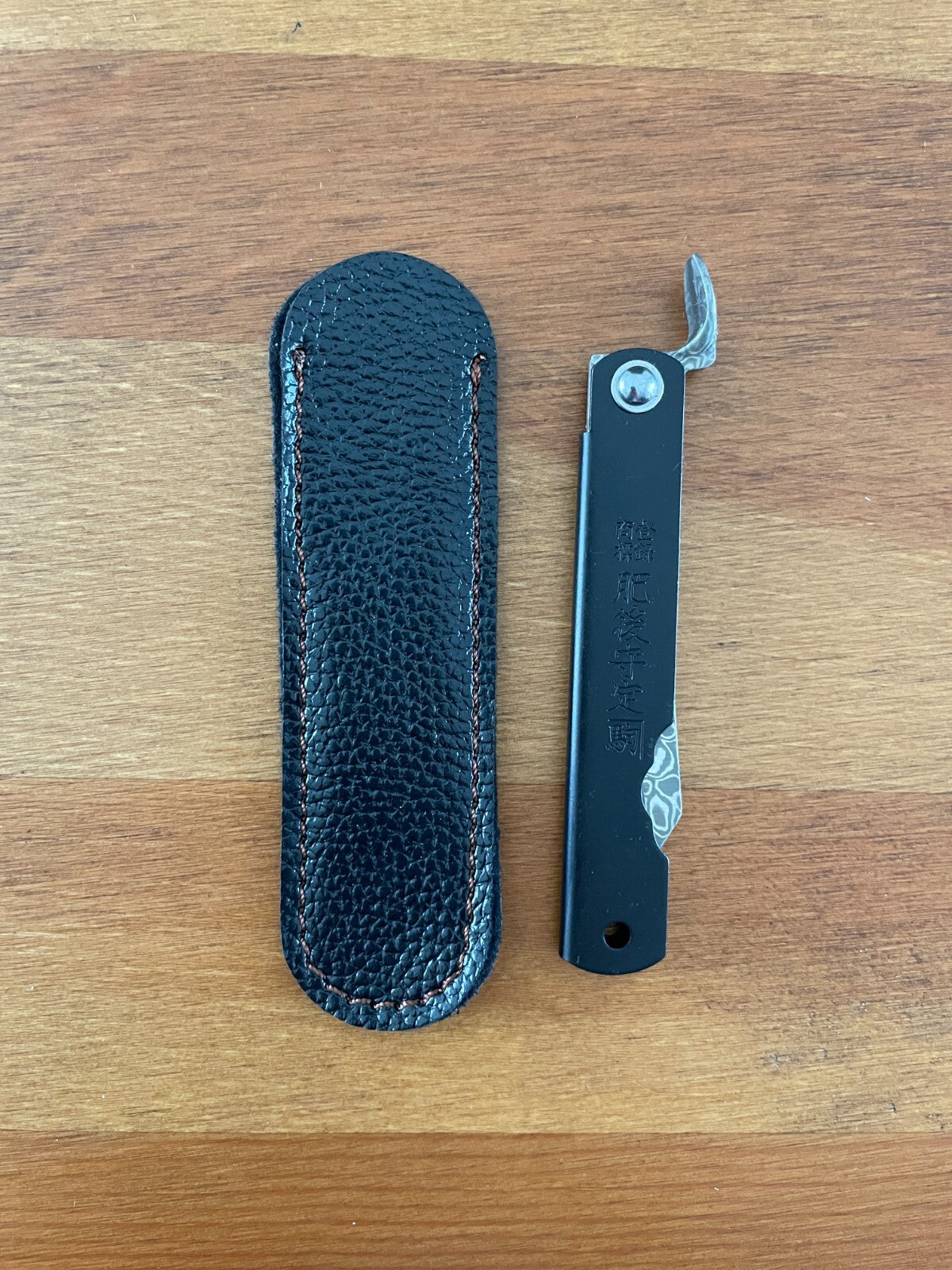 2.8" Navaja Higonokami Pocket Knife 79-layer Damascus Steel Tanto Blade