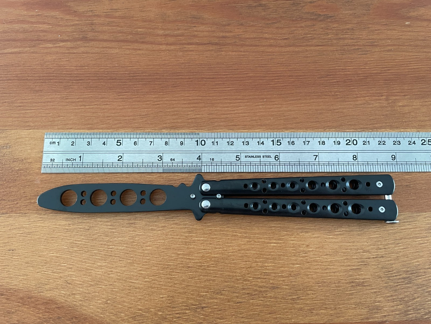3.9" Butterfly Trainer Knife Practice Balisong Dull Training Tool Good Quality