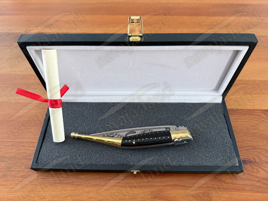 18th Century Sevillana Navaja (Estrecha) Handmade by José Expósito Picazo, Spain