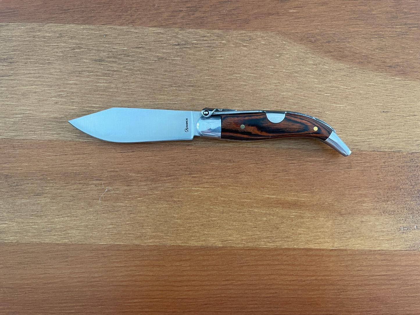 2.7" Spanish Navaja Teja Pastora Pocket Knife Carbon Steel from Spain - Ships US