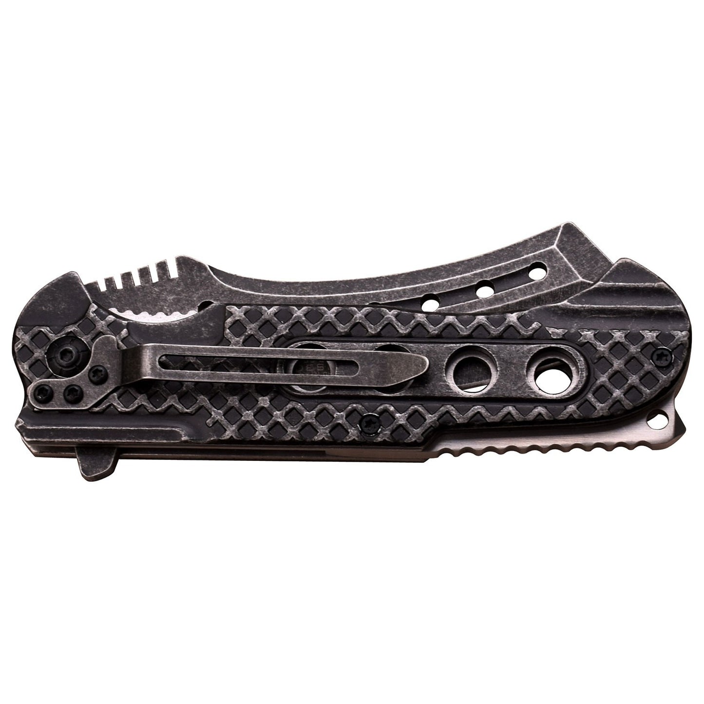 4" Tac-Force Designed in USA Spring Assisted Folding Pocket Knife Belt Clip