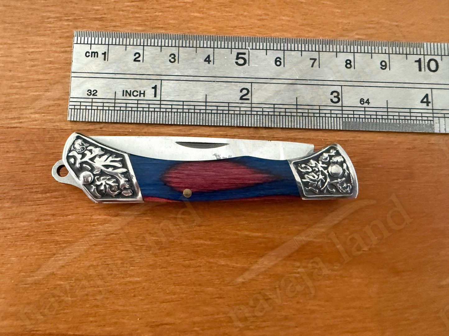 Elk Ridge Folding Knife 2.25" 3Cr13 Steel Blade Pakkawood Handle Slipjoint Lock