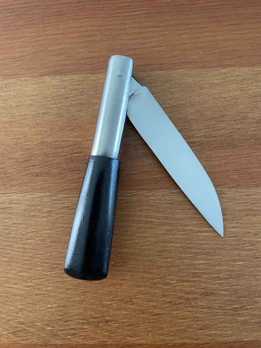 2.8" 420 Steel FL Taramundi Handmade Pocket Knife Spanish Navaja Ebony Handle