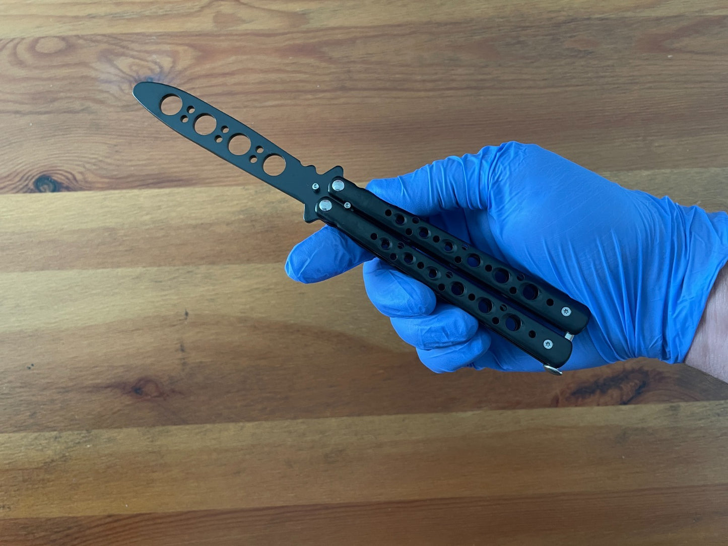 3.9" Butterfly Trainer Knife Practice Balisong Dull Training Tool Good Quality