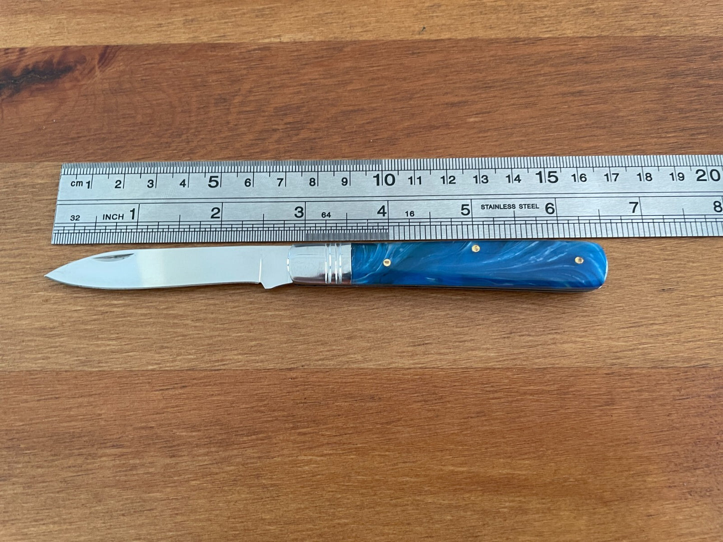 2.8" Made in Spain Navaja Albacete Classic Pocket Knife Black Celluloid Handle