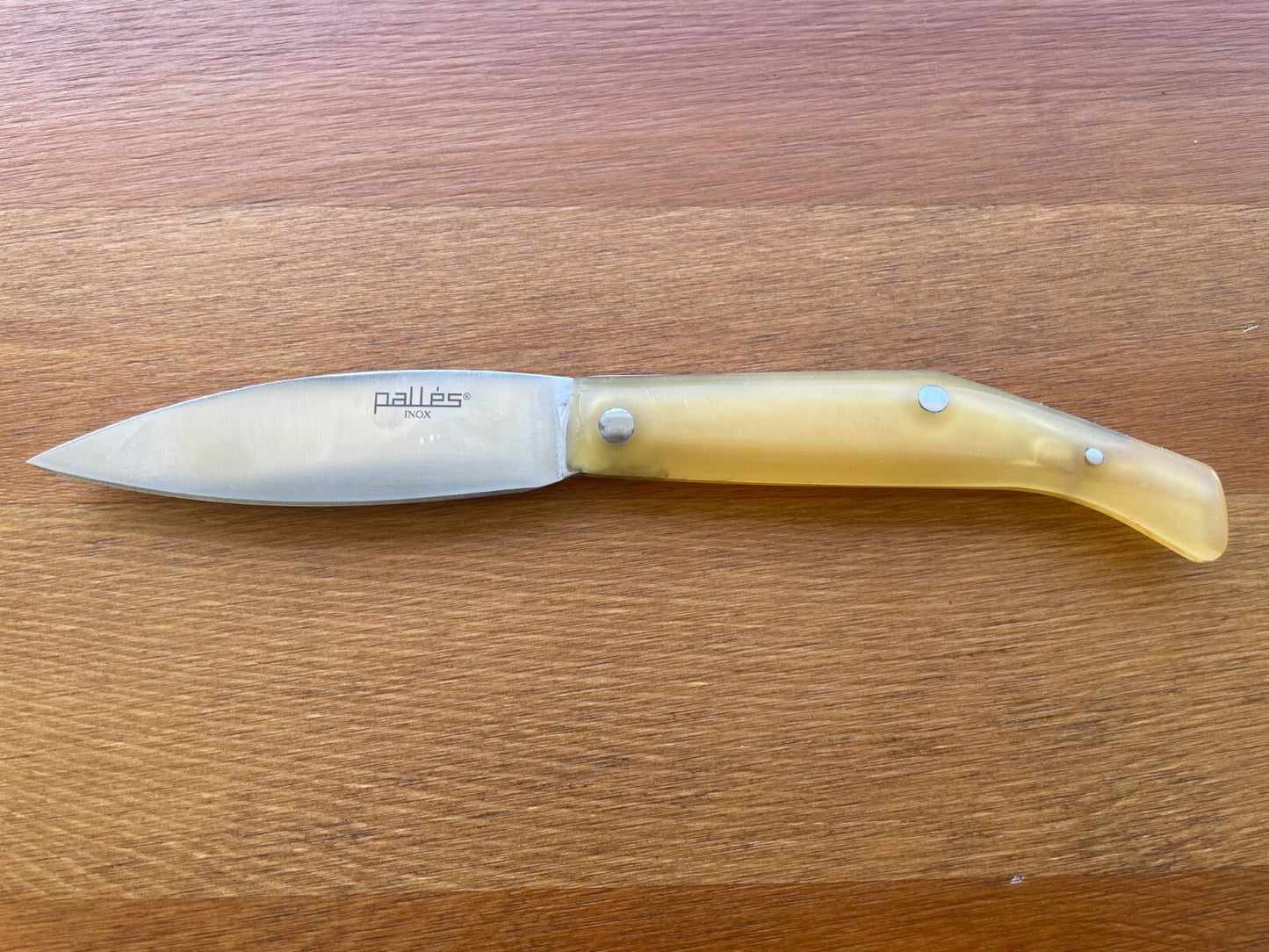 3.54" Pallés Inox Navaja Pocket Knife Stainless Steel Blade ABS Handle Slipjoint