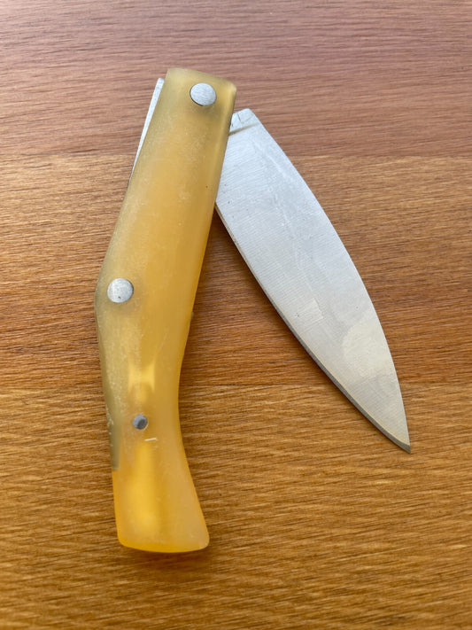 3.14" Pallés Inox Navaja Pocket Knife Stainless Steel Blade ABS Handle