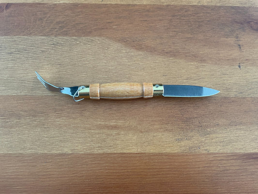 2.16" Portuguese Navaja MAM with Fork Inox-Palacoulo Wood Handle - USA Seller