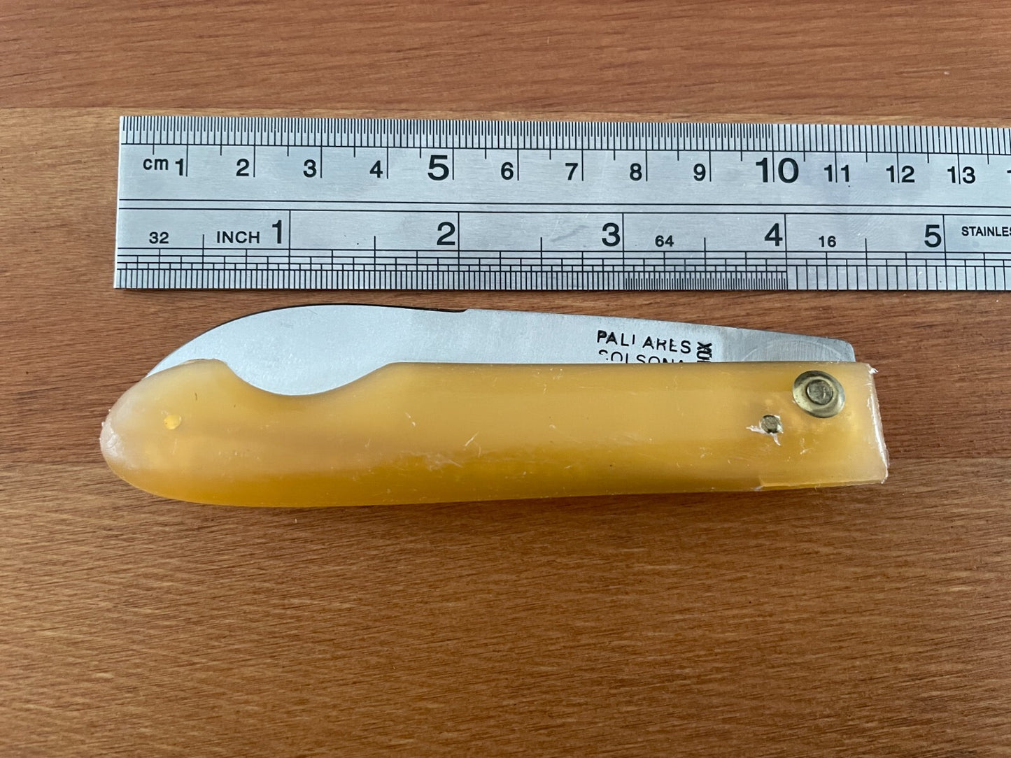 3.3" Pallares Solsona Navaja Folding Pocket Knife Stainless Inox From Spain