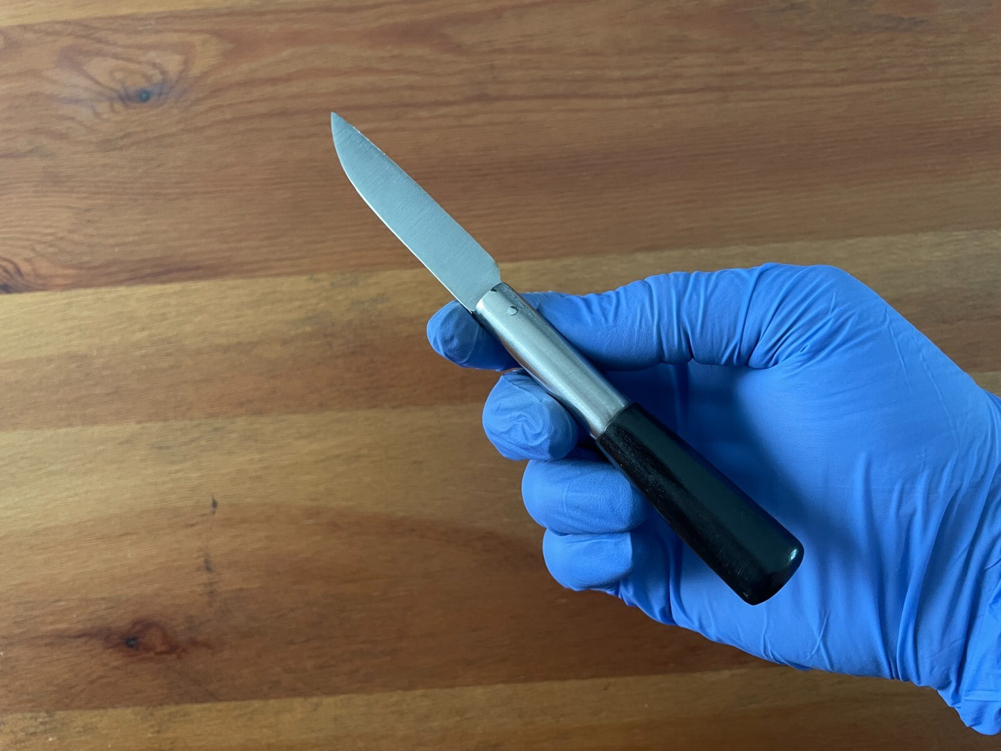 2.8" 420 Steel FL Taramundi Handmade Pocket Knife Spanish Navaja Ebony Handle