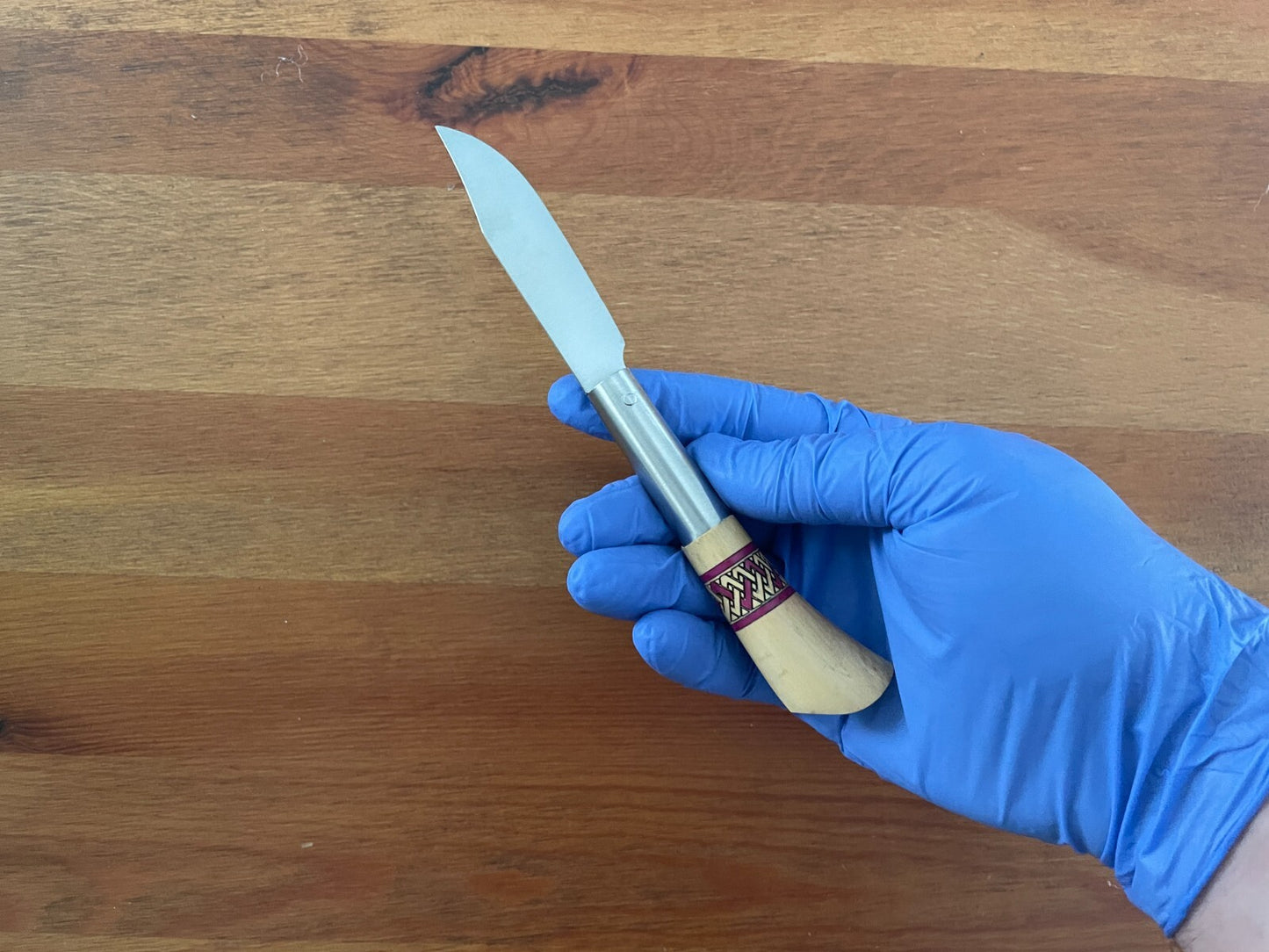 3.14" FV Taramundi Navaja Pocket Knife Made in Asturias Decorated Wood Handle