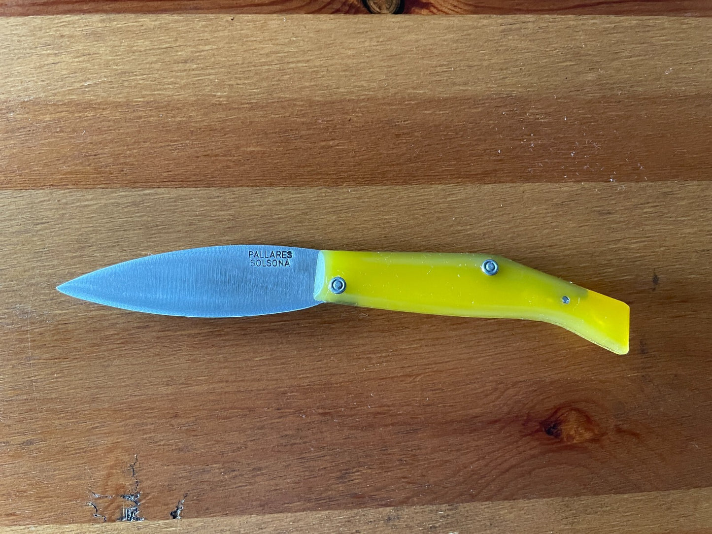 Pallares Solsona Pocket Knife Cabon Steel 3.1" / 8 cm Imported from Spain New