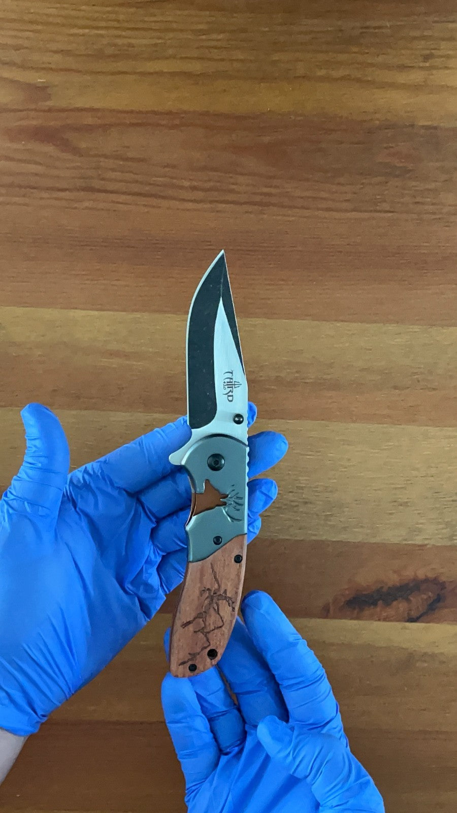 3.5" 420 Stain Steel Blade Pocket Knife Navaja Pocket Clip Assisted Opening