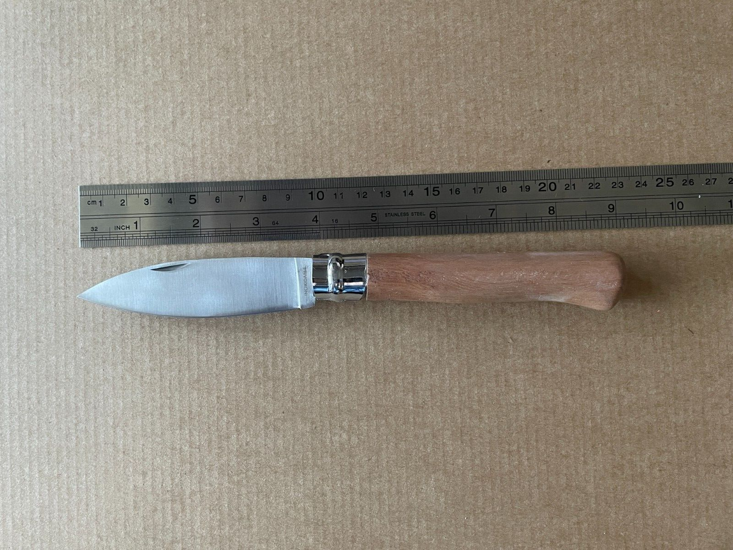 3.7" Navaja Extremadura Sword Point Pocket Knife Stainless Blade - From Spain