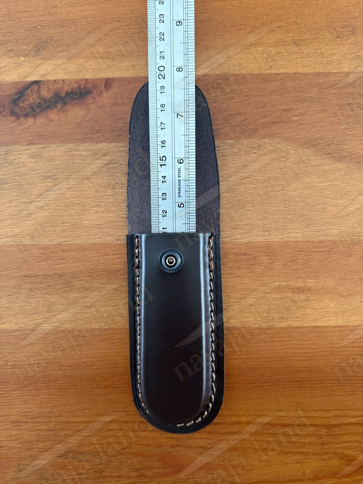 Joker Medium Brown Leather Sheath – 5.5" x 1.57" (140 mm x 40 mm)