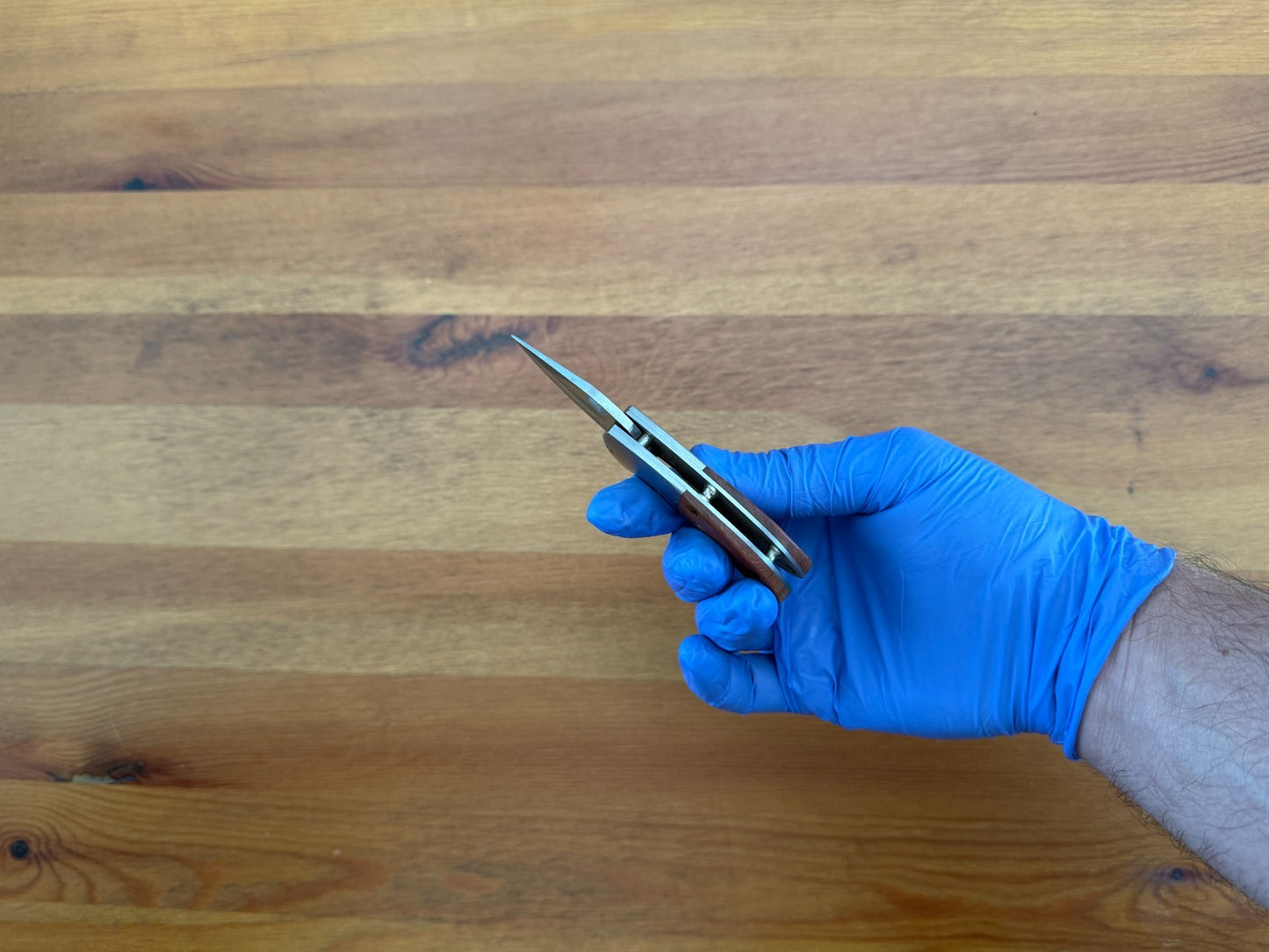 2" Blade Navaja Small Pocket Knife Stainless Wood Scales Liner Lock - Spain