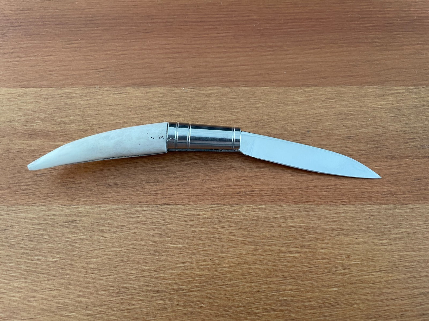 2.55" 420 Steel Navaja Gallega Tramuntana Knives Polished Staghorn Handle