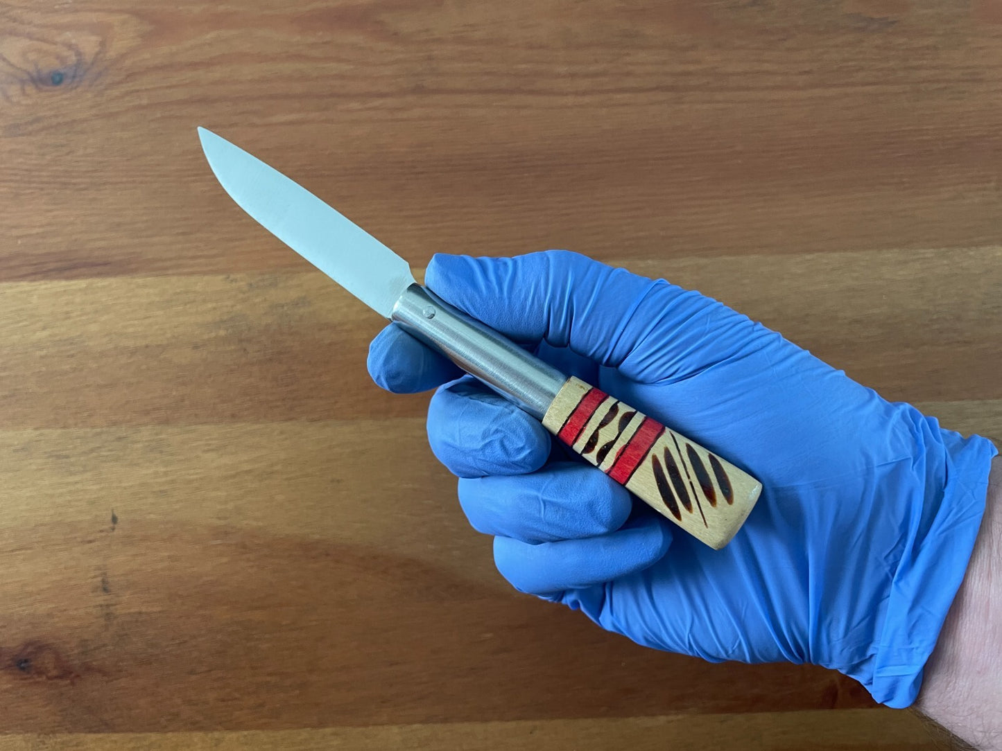 2.8" 420 Steel FL Taramundi Handmade Pocket Knife Spanish Navaja Boxwood Handle