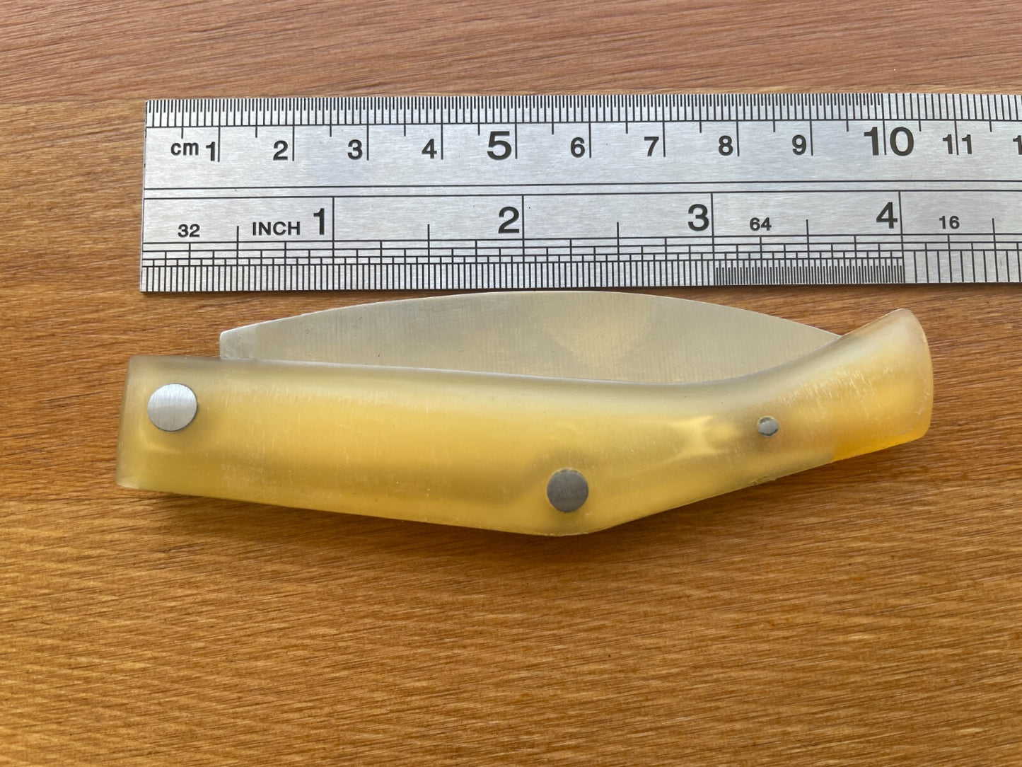 3.14" Pallés Carbon Steel Navaja Pocket Knife Blade ABS Handle Slipjoint Lock