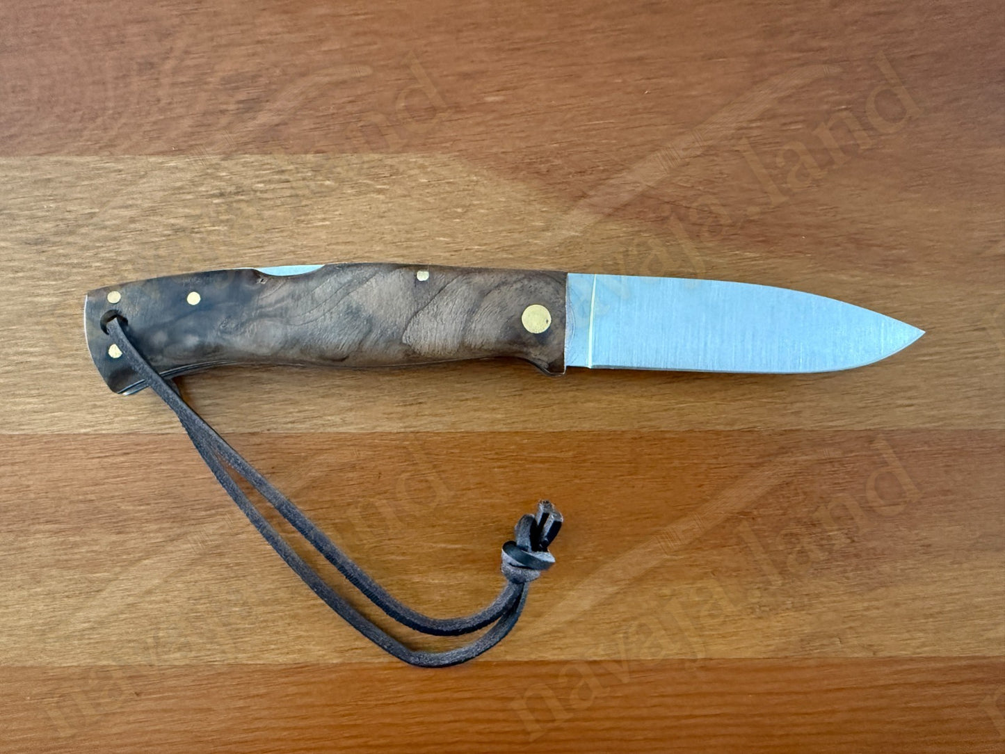3.15” Joker Artica Bushcraft Folding Knife (Walnut Wood Handle) Handmade - Spain