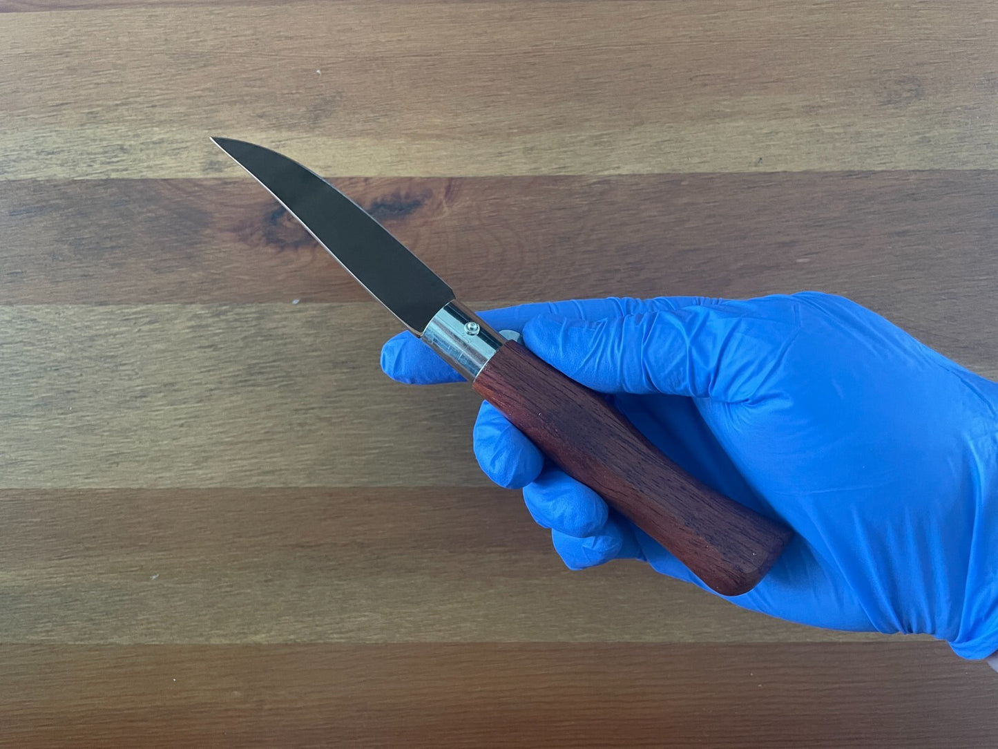 3.54" Portuguese Navaja MAM German Steel AISI 420 Bronze Titanium Blade