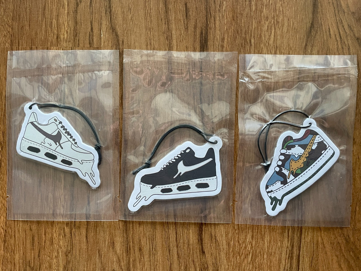 Air freshener Nike Sneakers cool design car mirror quality fragrance - 3 Pack