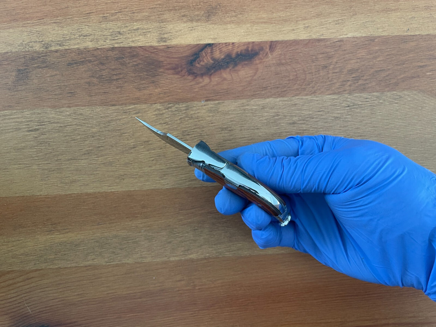 1.95” Spanish Navaja Capaora Pocket Knife Red Stamina Wood - USA seller