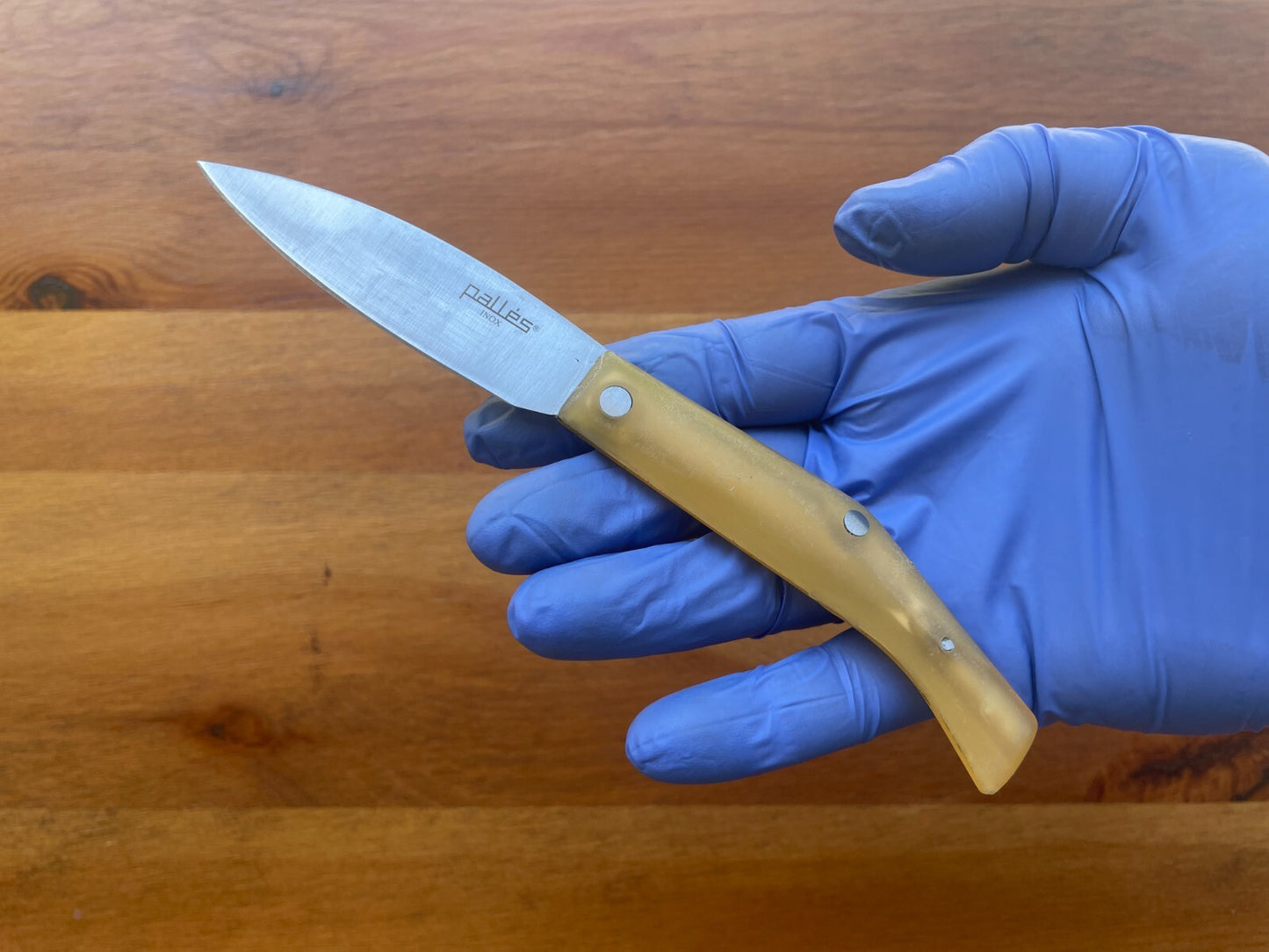 3.14" Pallés Inox Navaja Pocket Knife Stainless Steel Blade ABS Handle