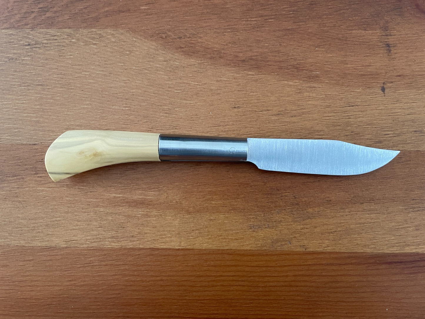 3.14" FV Taramundi Navaja Pocket Knife Made in Asturias Wood Handle Spain Flag