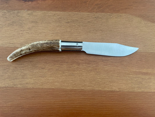 3.14" FV Taramundi Navaja Pocket Knife From Asturias - Spain Genuine Deer Antler