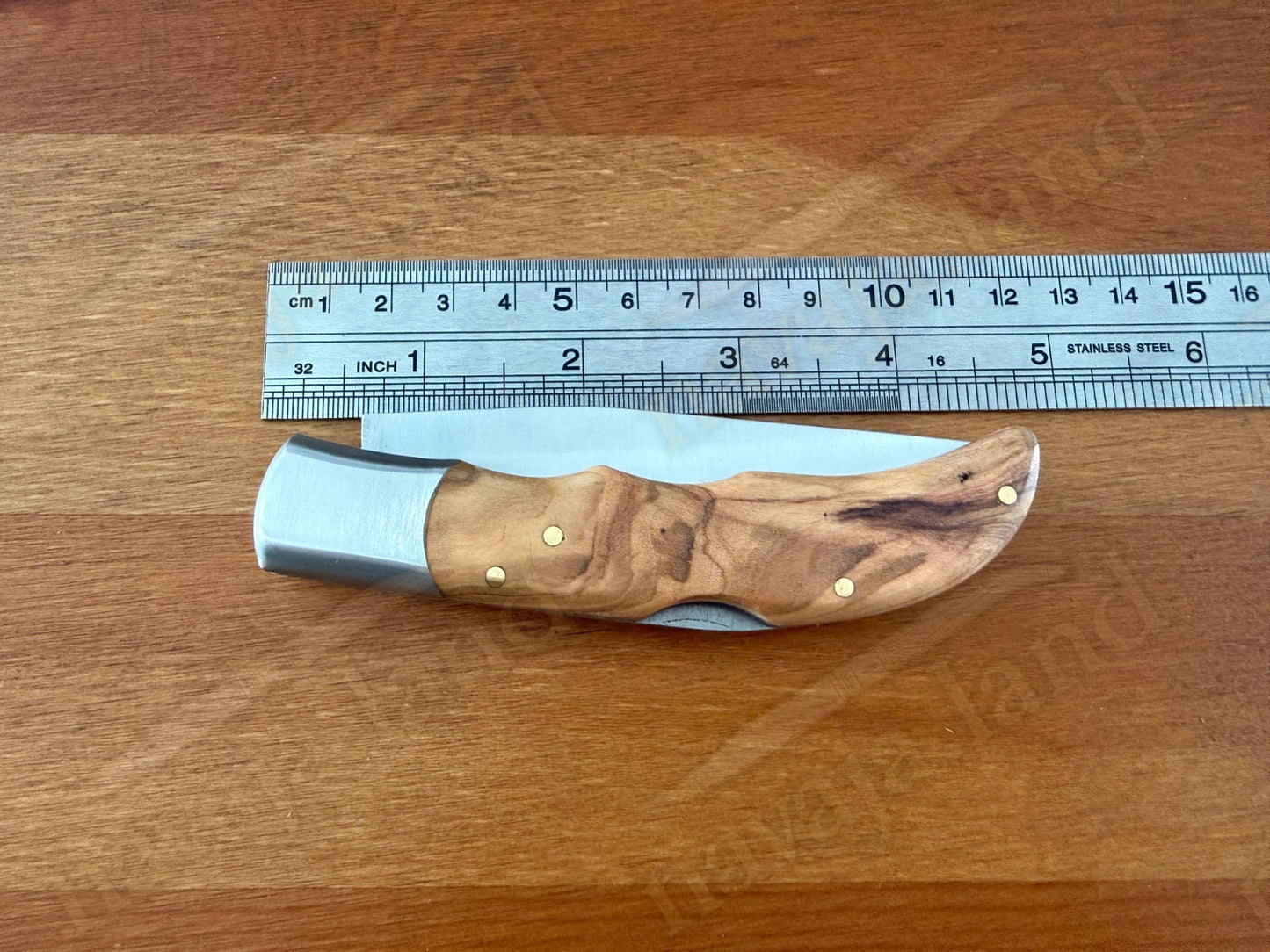 3.54” Joker Pointer Camping Folding Knife (Olive Wood Handle) From Spain