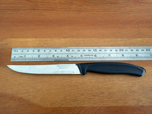 Table Knife with Injected Handle – Stainless Steel Blade, Fiber Grip From Spain
