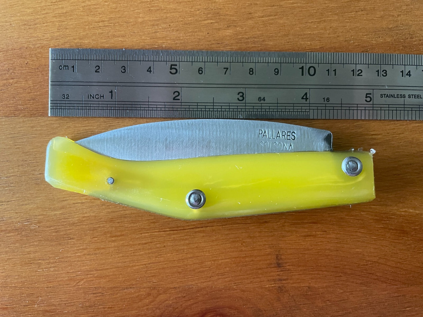 Pallares Solsona Pocket Knife Cabon Steel 4" / 10 cm Imported from Spain New